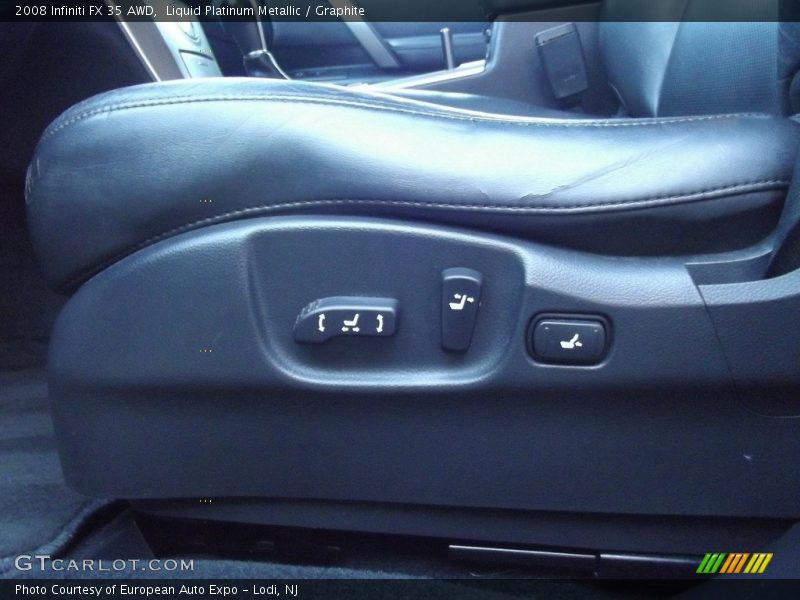 Liquid Platinum Metallic / Graphite 2008 Infiniti FX 35 AWD