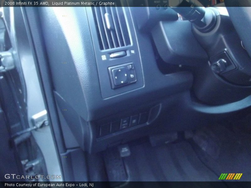 Liquid Platinum Metallic / Graphite 2008 Infiniti FX 35 AWD