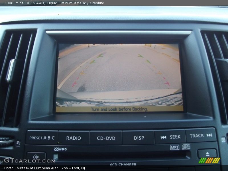 Liquid Platinum Metallic / Graphite 2008 Infiniti FX 35 AWD