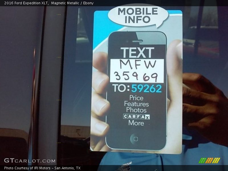 Magnetic Metallic / Ebony 2016 Ford Expedition XLT