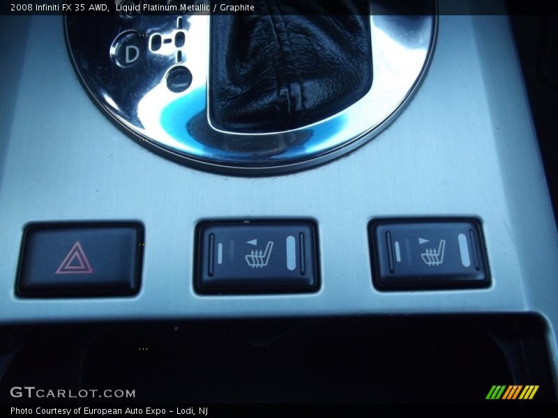 Liquid Platinum Metallic / Graphite 2008 Infiniti FX 35 AWD