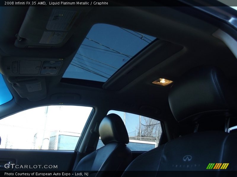 Liquid Platinum Metallic / Graphite 2008 Infiniti FX 35 AWD