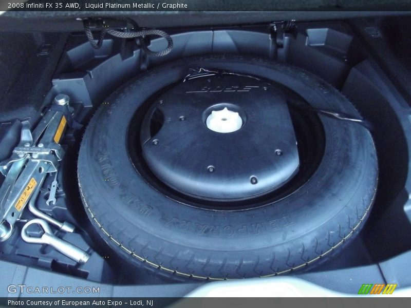 Liquid Platinum Metallic / Graphite 2008 Infiniti FX 35 AWD