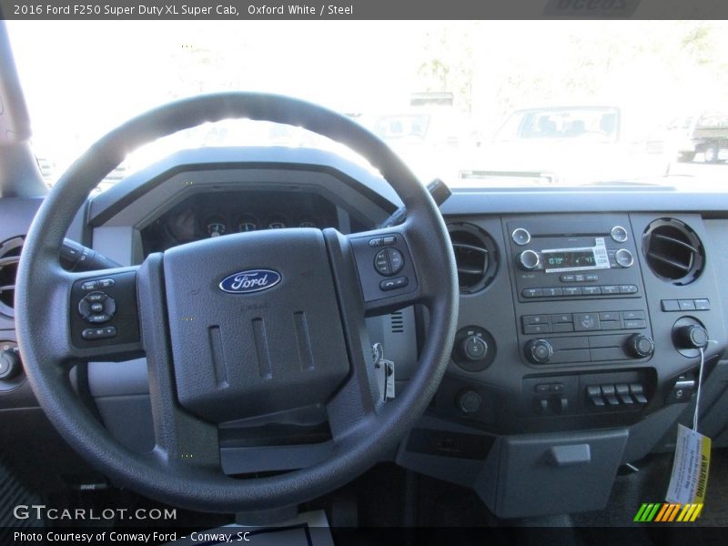 Oxford White / Steel 2016 Ford F250 Super Duty XL Super Cab