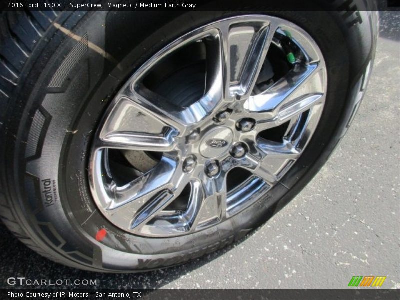 Magnetic / Medium Earth Gray 2016 Ford F150 XLT SuperCrew