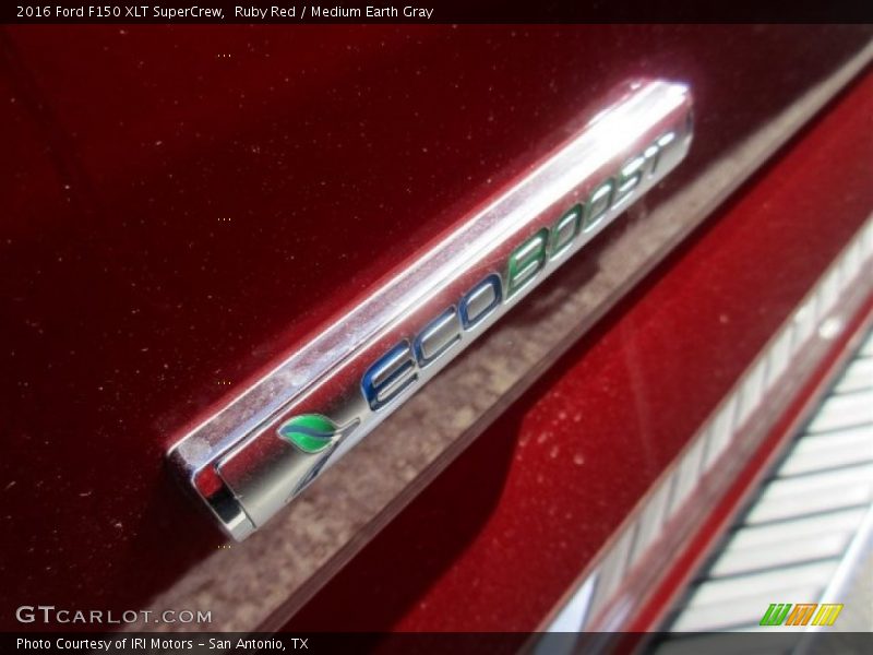 Ruby Red / Medium Earth Gray 2016 Ford F150 XLT SuperCrew