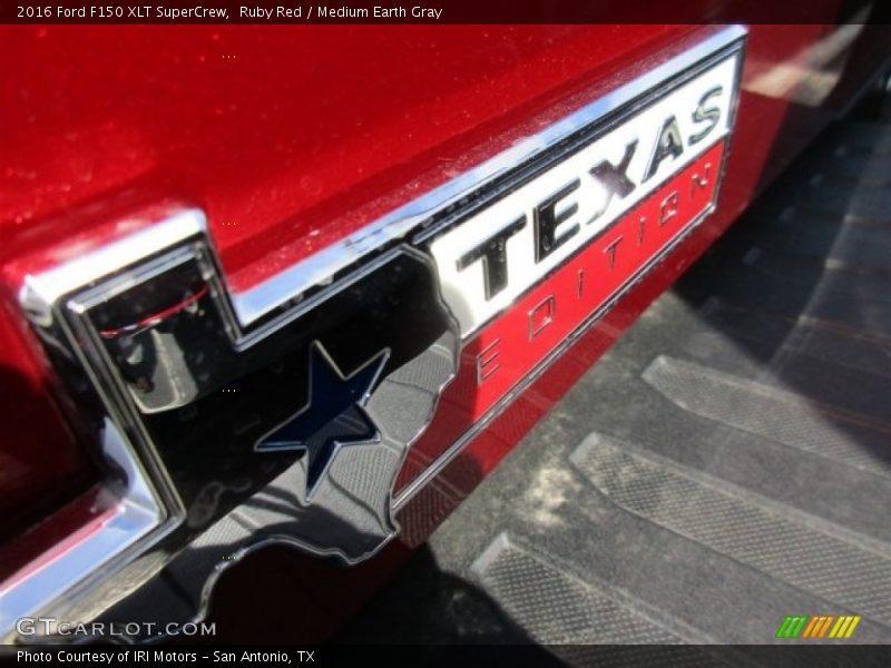 Ruby Red / Medium Earth Gray 2016 Ford F150 XLT SuperCrew