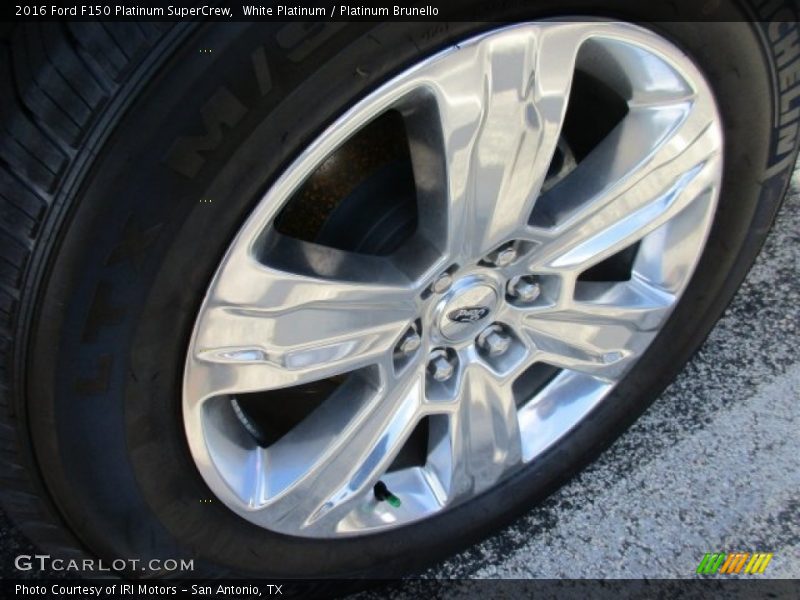 White Platinum / Platinum Brunello 2016 Ford F150 Platinum SuperCrew