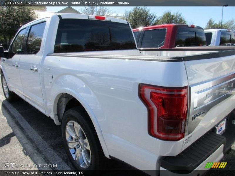 White Platinum / Platinum Brunello 2016 Ford F150 Platinum SuperCrew