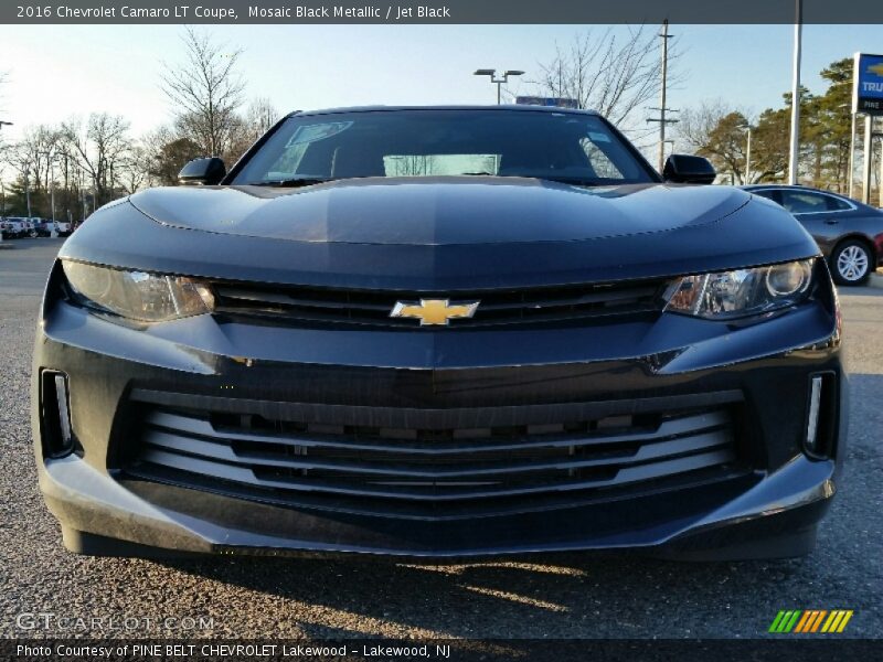 Mosaic Black Metallic / Jet Black 2016 Chevrolet Camaro LT Coupe