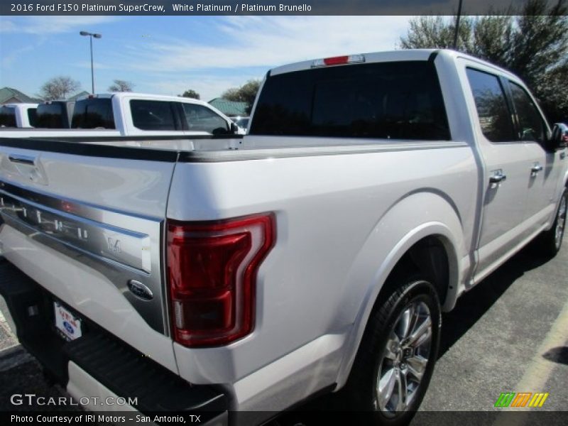 White Platinum / Platinum Brunello 2016 Ford F150 Platinum SuperCrew