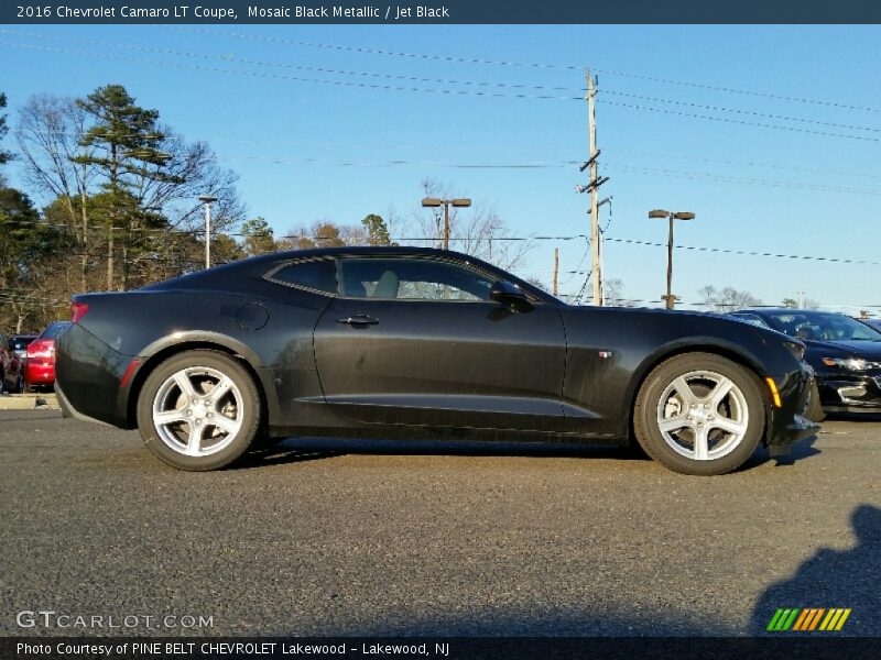 Mosaic Black Metallic / Jet Black 2016 Chevrolet Camaro LT Coupe