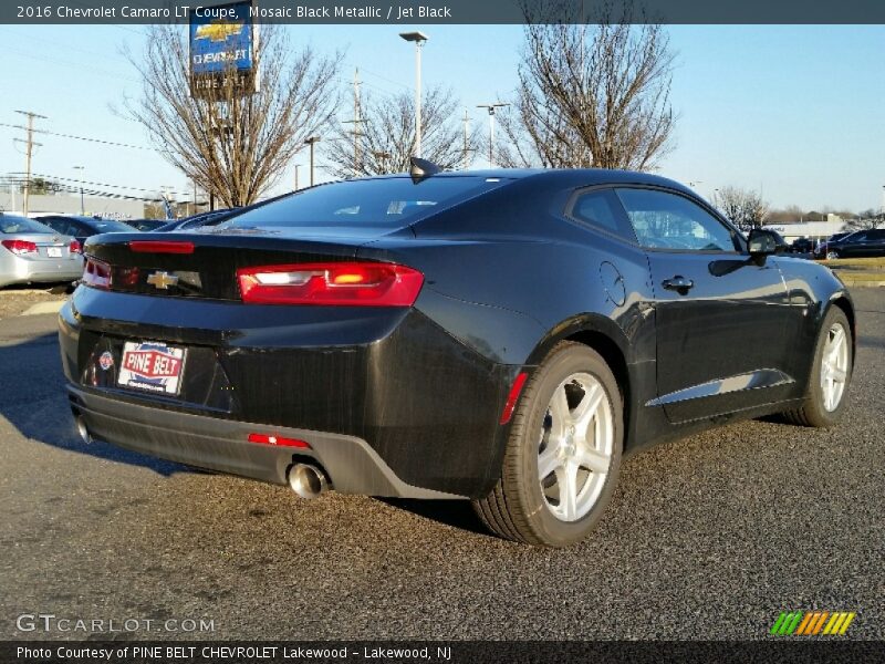 Mosaic Black Metallic / Jet Black 2016 Chevrolet Camaro LT Coupe