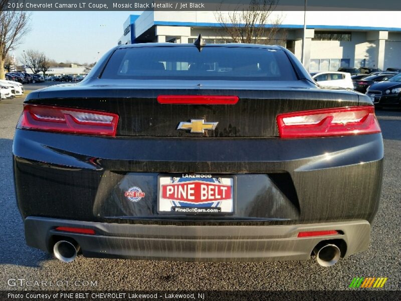 Mosaic Black Metallic / Jet Black 2016 Chevrolet Camaro LT Coupe
