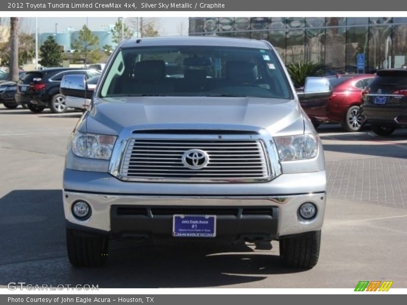 Silver Sky Metallic / Graphite 2012 Toyota Tundra Limited CrewMax 4x4
