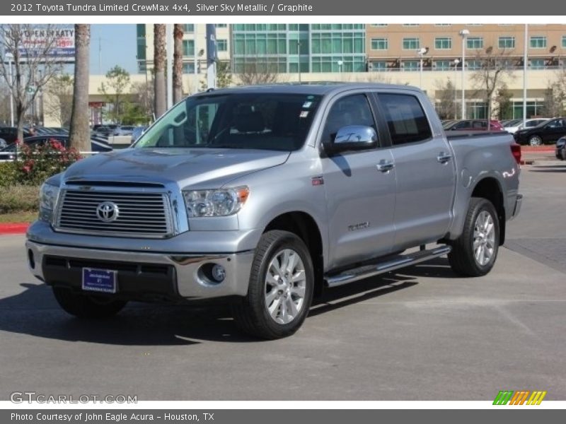 Silver Sky Metallic / Graphite 2012 Toyota Tundra Limited CrewMax 4x4