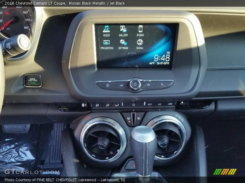 Mosaic Black Metallic / Jet Black 2016 Chevrolet Camaro LT Coupe