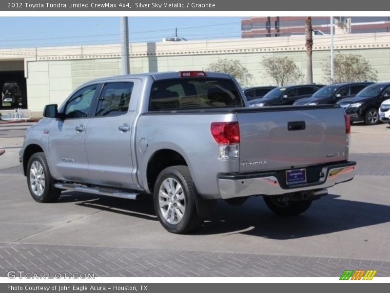 Silver Sky Metallic / Graphite 2012 Toyota Tundra Limited CrewMax 4x4