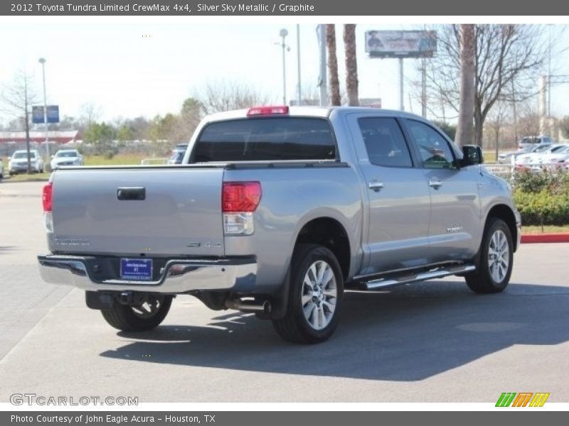 Silver Sky Metallic / Graphite 2012 Toyota Tundra Limited CrewMax 4x4