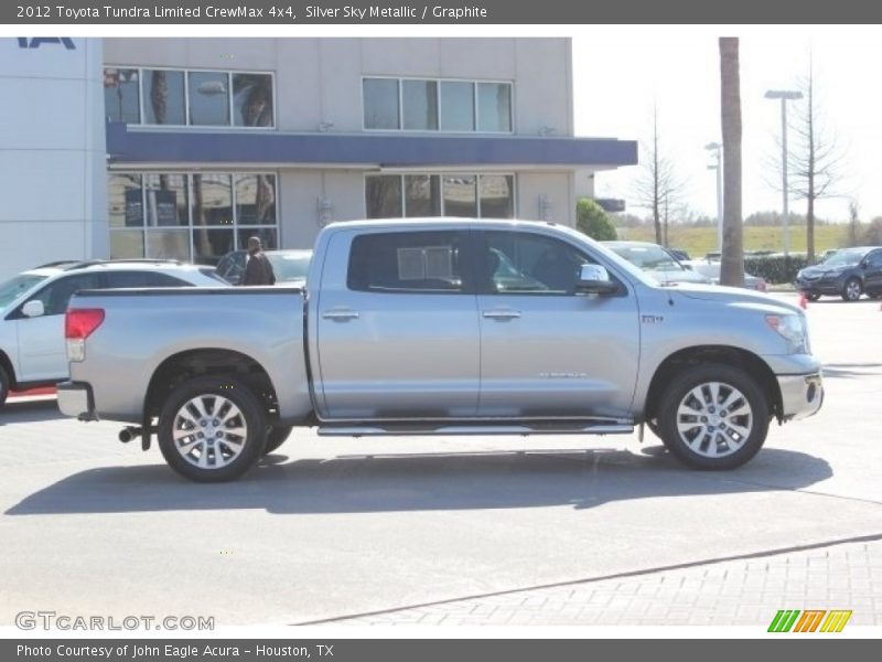 Silver Sky Metallic / Graphite 2012 Toyota Tundra Limited CrewMax 4x4