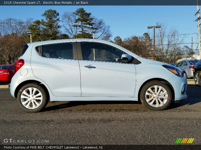 Electric Blue Metallic / Jet Black 2016 Chevrolet Spark LT