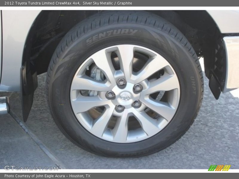 Silver Sky Metallic / Graphite 2012 Toyota Tundra Limited CrewMax 4x4