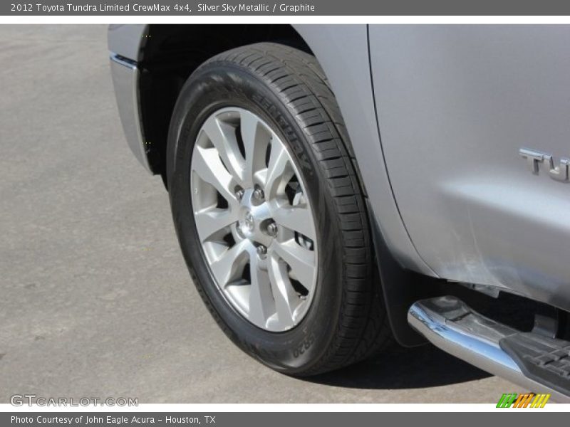 Silver Sky Metallic / Graphite 2012 Toyota Tundra Limited CrewMax 4x4