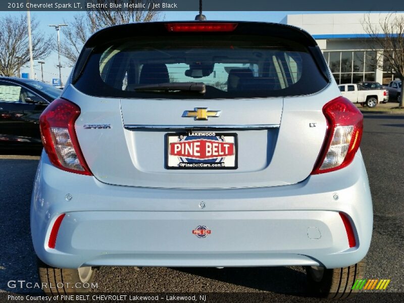Electric Blue Metallic / Jet Black 2016 Chevrolet Spark LT
