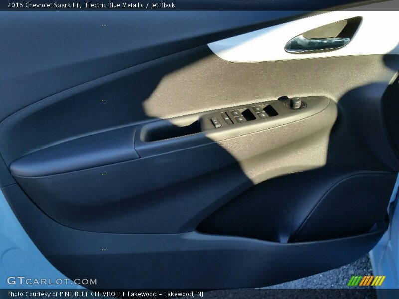 Electric Blue Metallic / Jet Black 2016 Chevrolet Spark LT