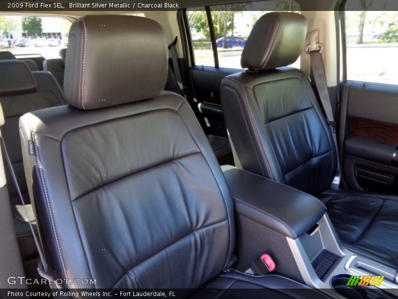 Brilliant Silver Metallic / Charcoal Black 2009 Ford Flex SEL