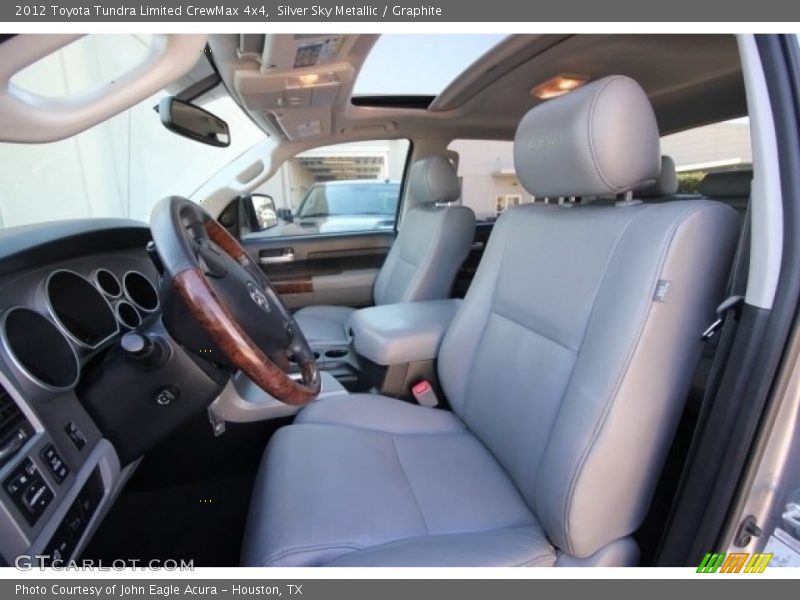 Silver Sky Metallic / Graphite 2012 Toyota Tundra Limited CrewMax 4x4