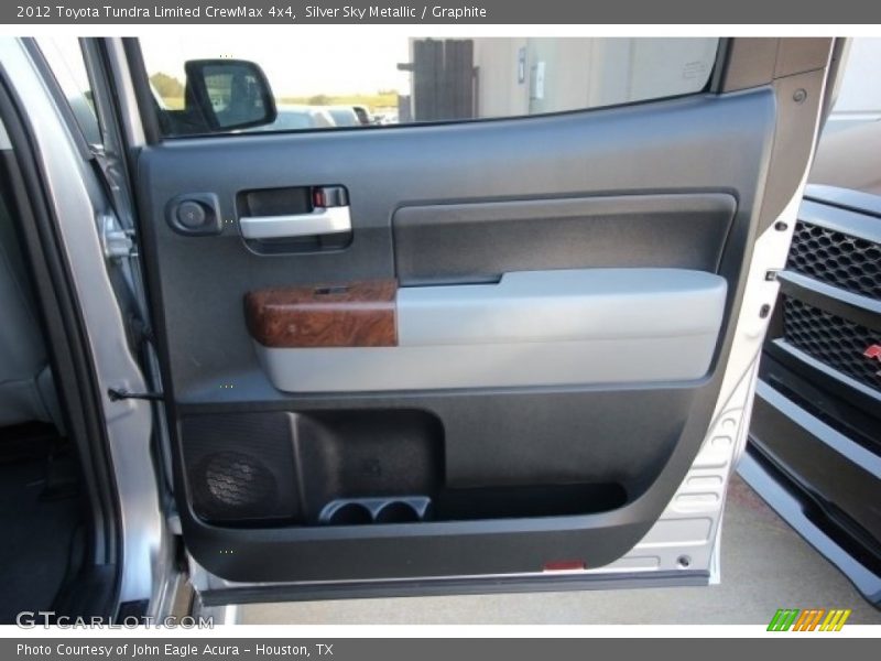 Silver Sky Metallic / Graphite 2012 Toyota Tundra Limited CrewMax 4x4