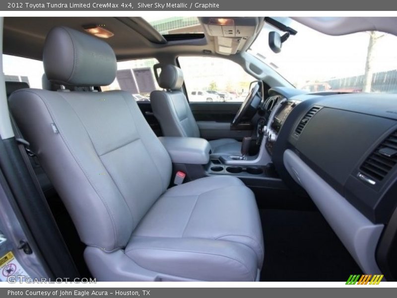 Silver Sky Metallic / Graphite 2012 Toyota Tundra Limited CrewMax 4x4