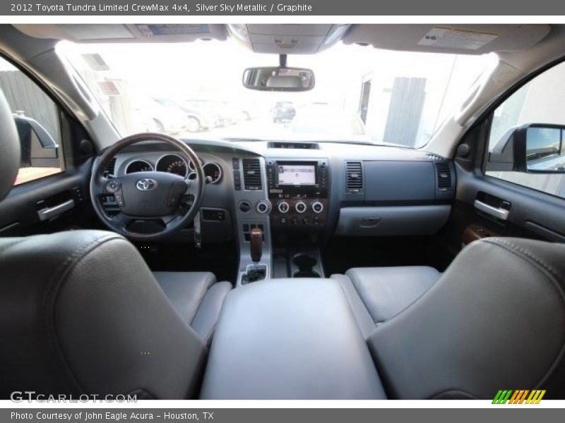Silver Sky Metallic / Graphite 2012 Toyota Tundra Limited CrewMax 4x4