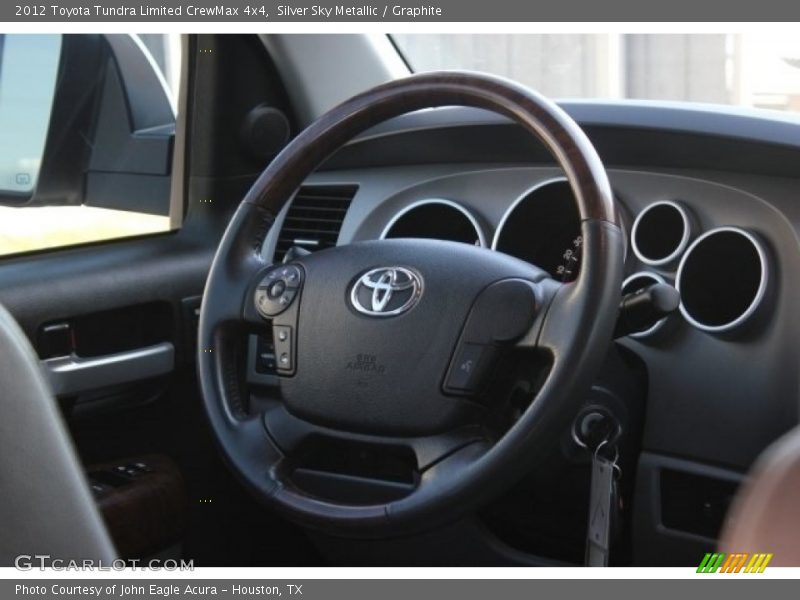 Silver Sky Metallic / Graphite 2012 Toyota Tundra Limited CrewMax 4x4