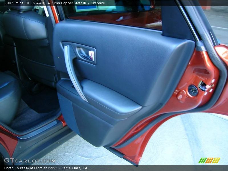 Autumn Copper Metallic / Graphite 2007 Infiniti FX 35 AWD