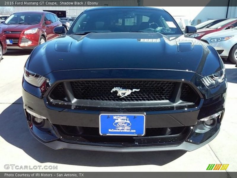 Shadow Black / Ebony 2016 Ford Mustang GT Coupe