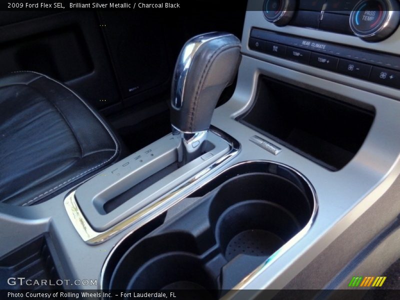 Brilliant Silver Metallic / Charcoal Black 2009 Ford Flex SEL