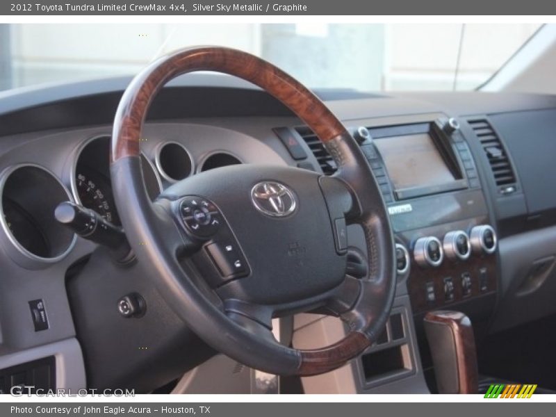 Silver Sky Metallic / Graphite 2012 Toyota Tundra Limited CrewMax 4x4