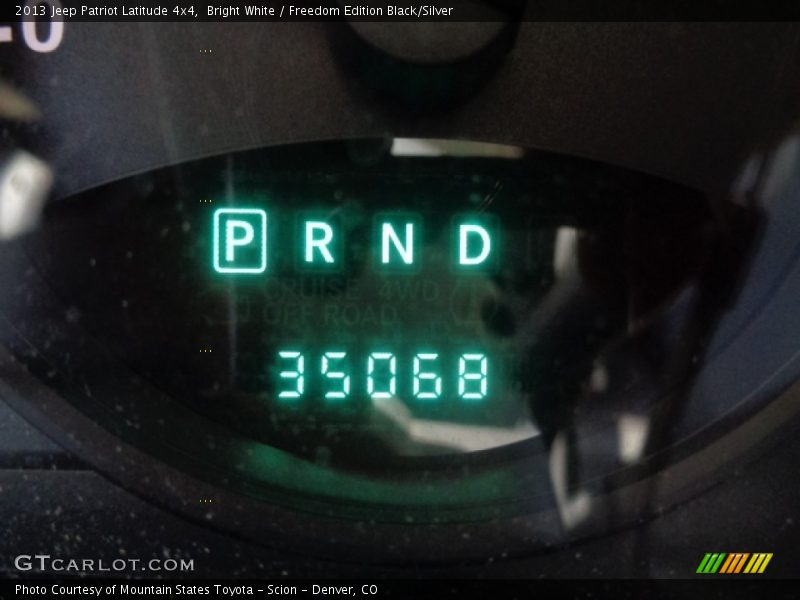 Bright White / Freedom Edition Black/Silver 2013 Jeep Patriot Latitude 4x4