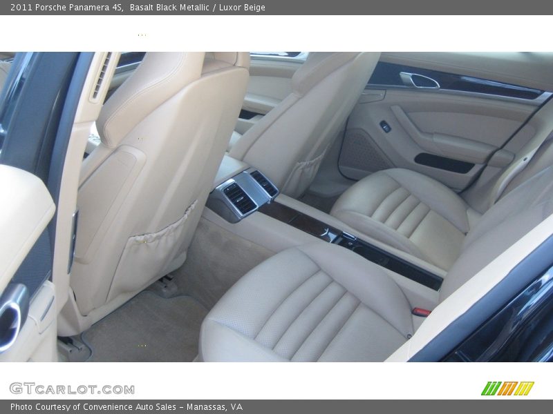 Basalt Black Metallic / Luxor Beige 2011 Porsche Panamera 4S