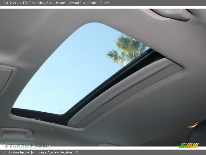 Crystal Black Pearl / Ebony 2012 Acura TSX Technology Sport Wagon