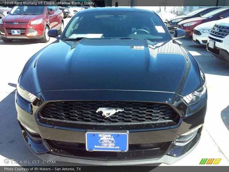 Shadow Black / Ebony 2016 Ford Mustang V6 Coupe