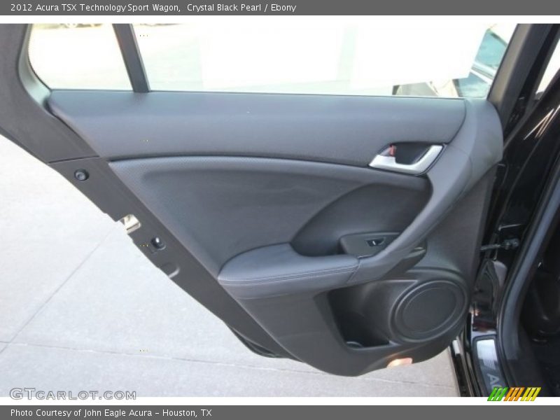 Crystal Black Pearl / Ebony 2012 Acura TSX Technology Sport Wagon
