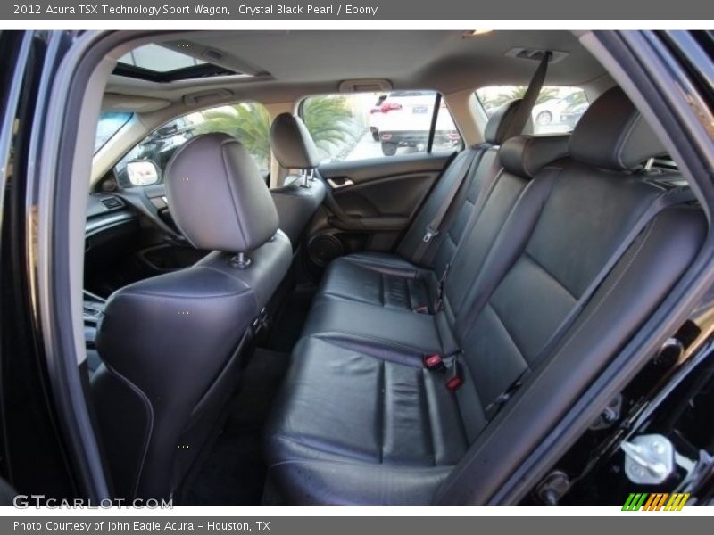 Crystal Black Pearl / Ebony 2012 Acura TSX Technology Sport Wagon