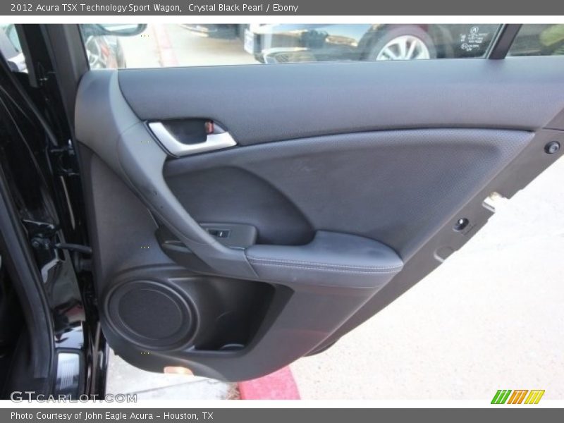 Crystal Black Pearl / Ebony 2012 Acura TSX Technology Sport Wagon