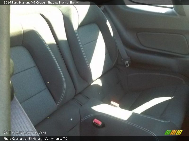 Shadow Black / Ebony 2016 Ford Mustang V6 Coupe
