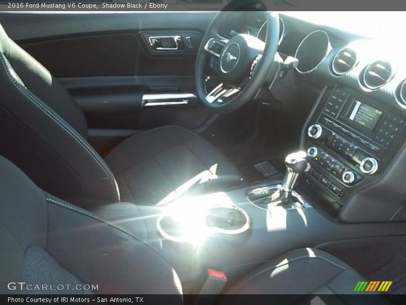 Shadow Black / Ebony 2016 Ford Mustang V6 Coupe
