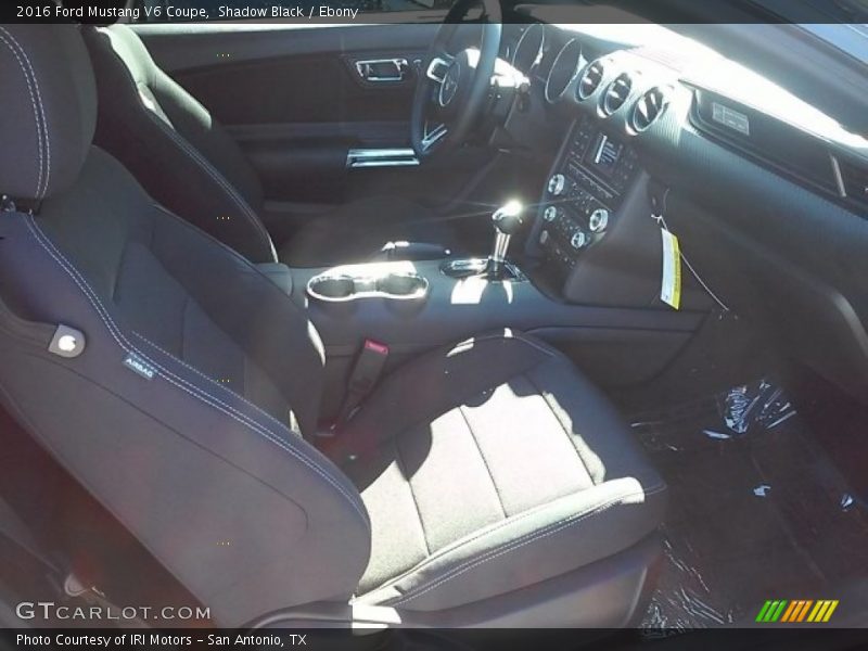Shadow Black / Ebony 2016 Ford Mustang V6 Coupe
