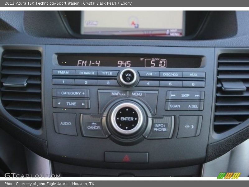 Crystal Black Pearl / Ebony 2012 Acura TSX Technology Sport Wagon